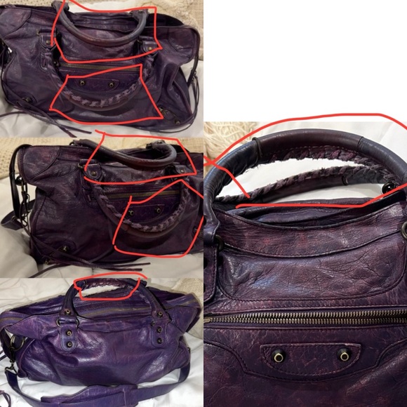 Balenciaga // Agneau Classic Hardware City Bag Sapphire fw08 - Picture 15 of 15